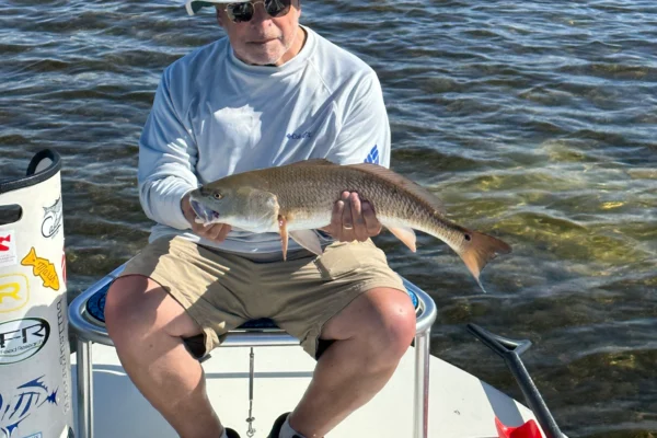 february fishing report redfish