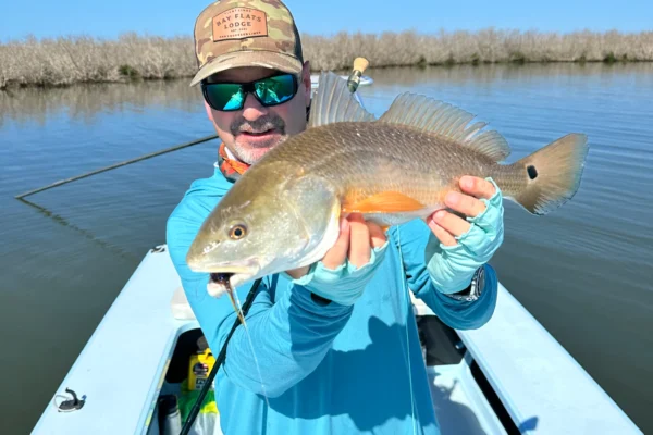 redfish fly fishing september october